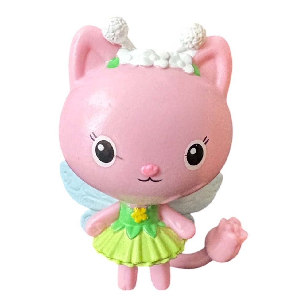 Gabby's Dollhouse Kitty Fairy Pink‎ Mini Figure 2024 DreamWorks DWA LLC 2" Toy